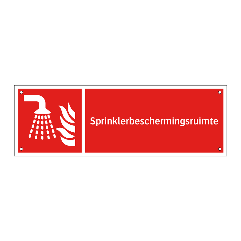 Sprinklerbeschermingsruimte