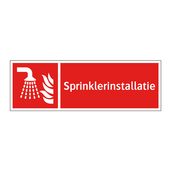 Sprinklerinstallatie