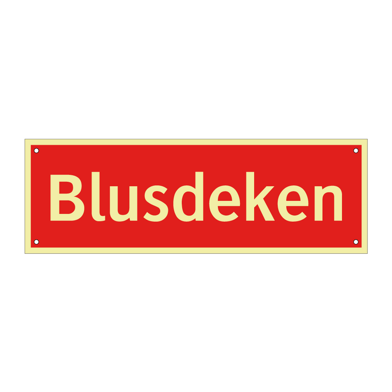 Blusdeken