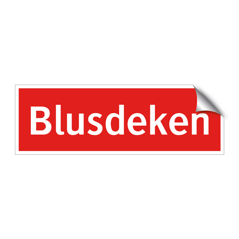 Blusdeken