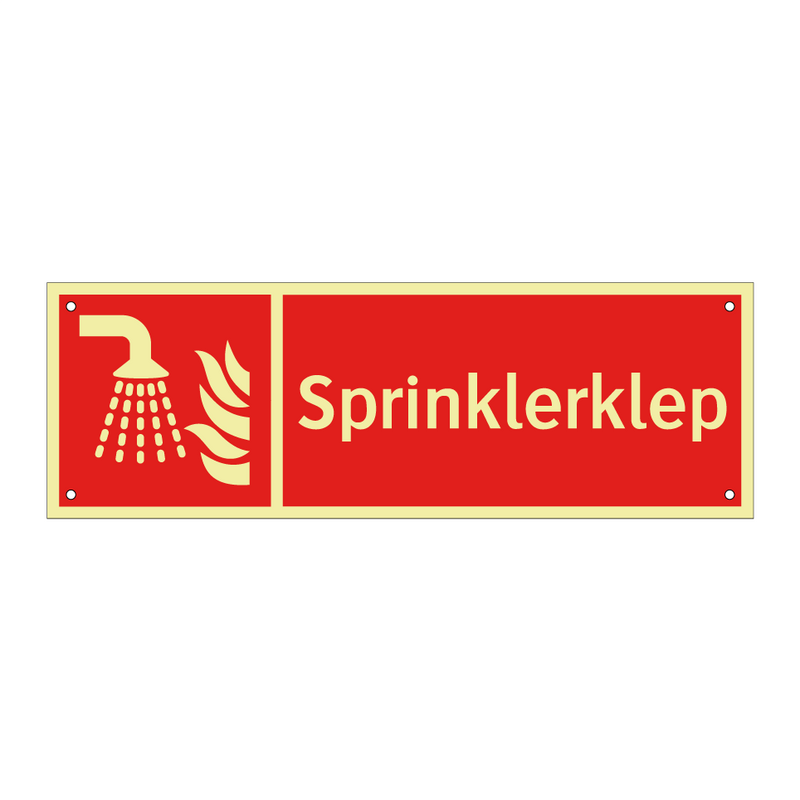 Sprinklerklep