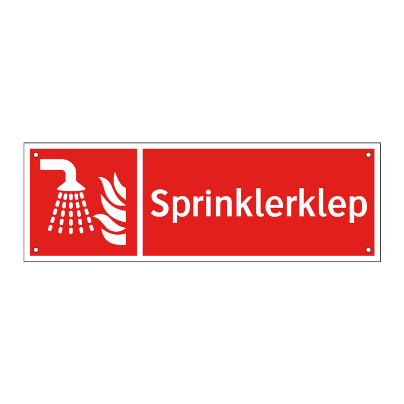 Sprinklerklep