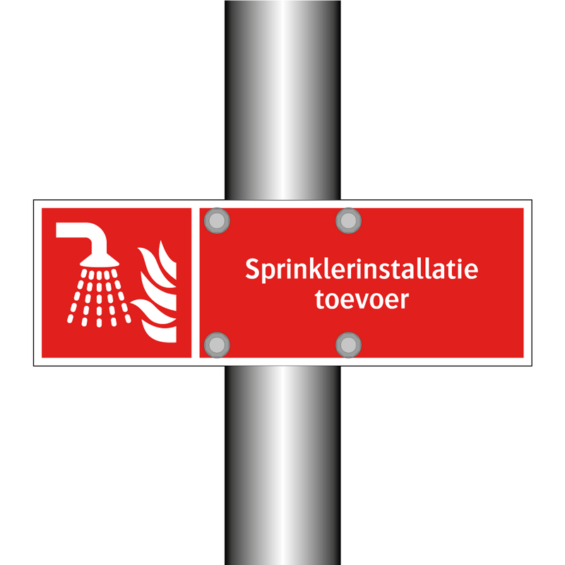 Sprinklerinstallatie toevoer