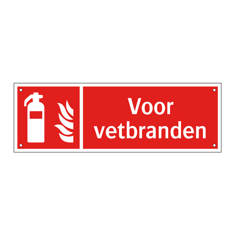 Voor vetbranden