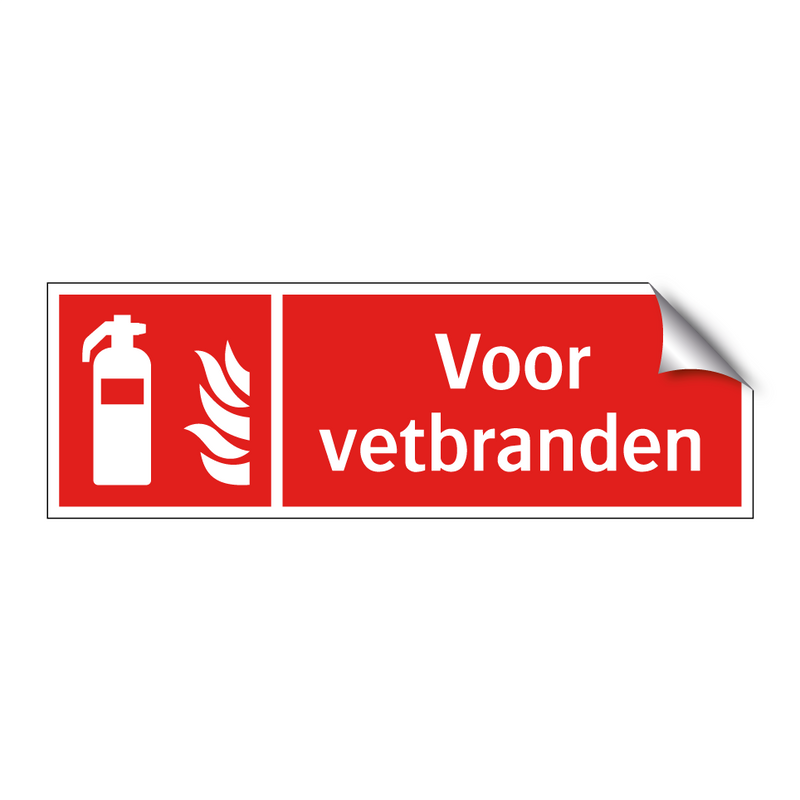 Voor vetbranden