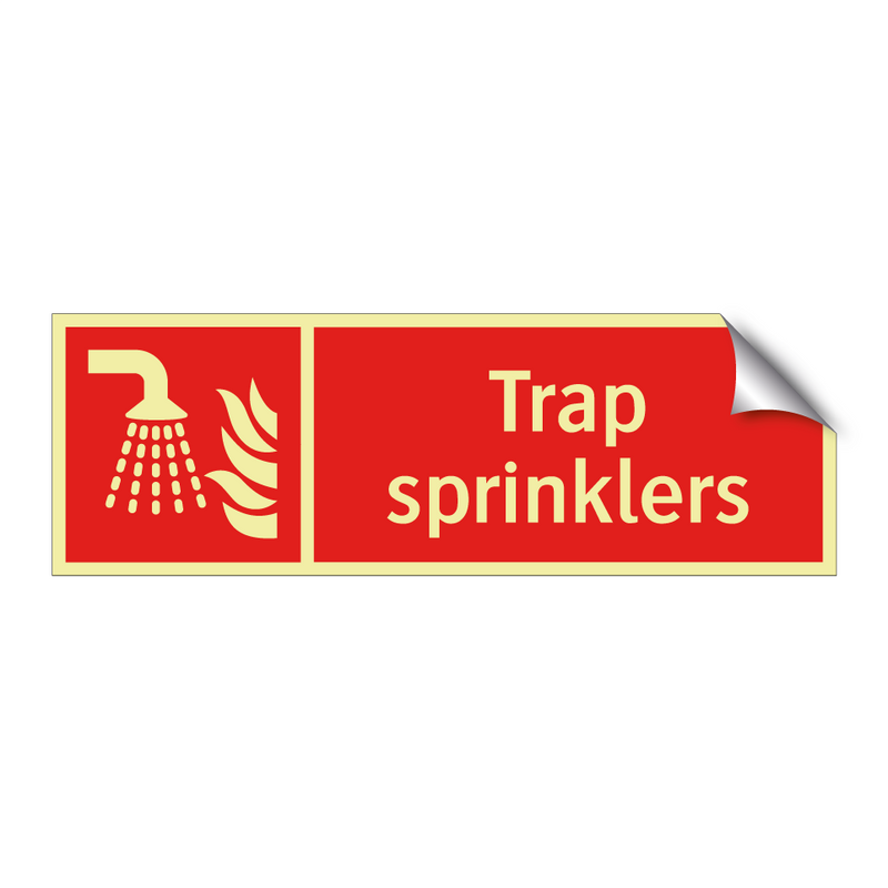 Trap sprinklers