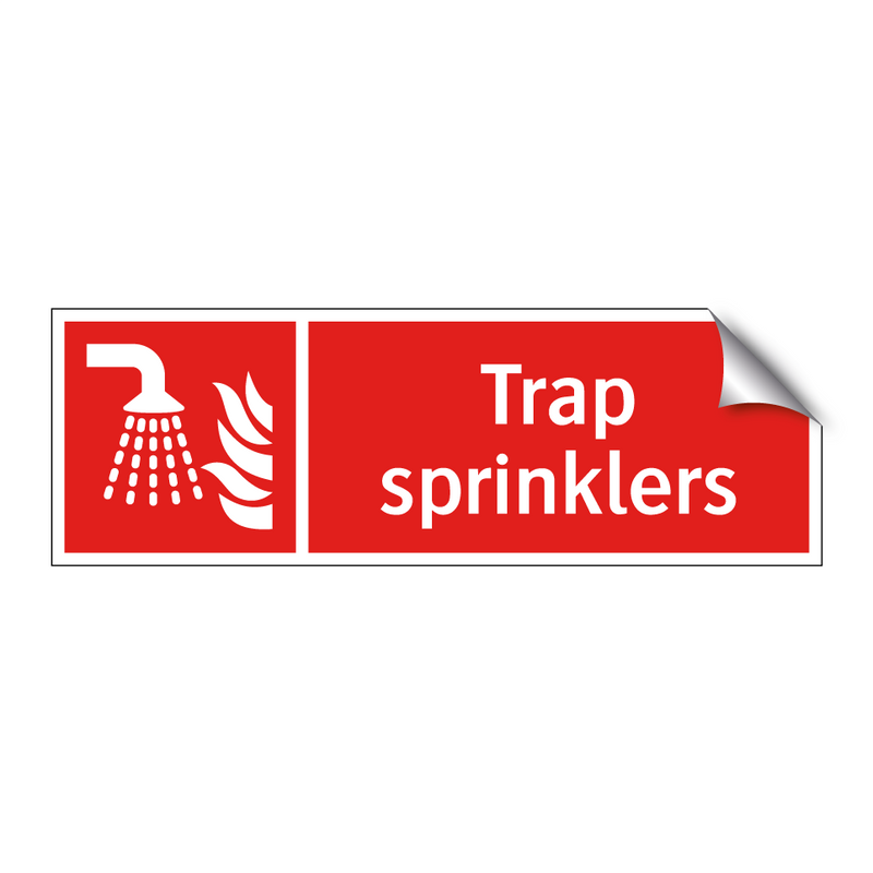 Trap sprinklers