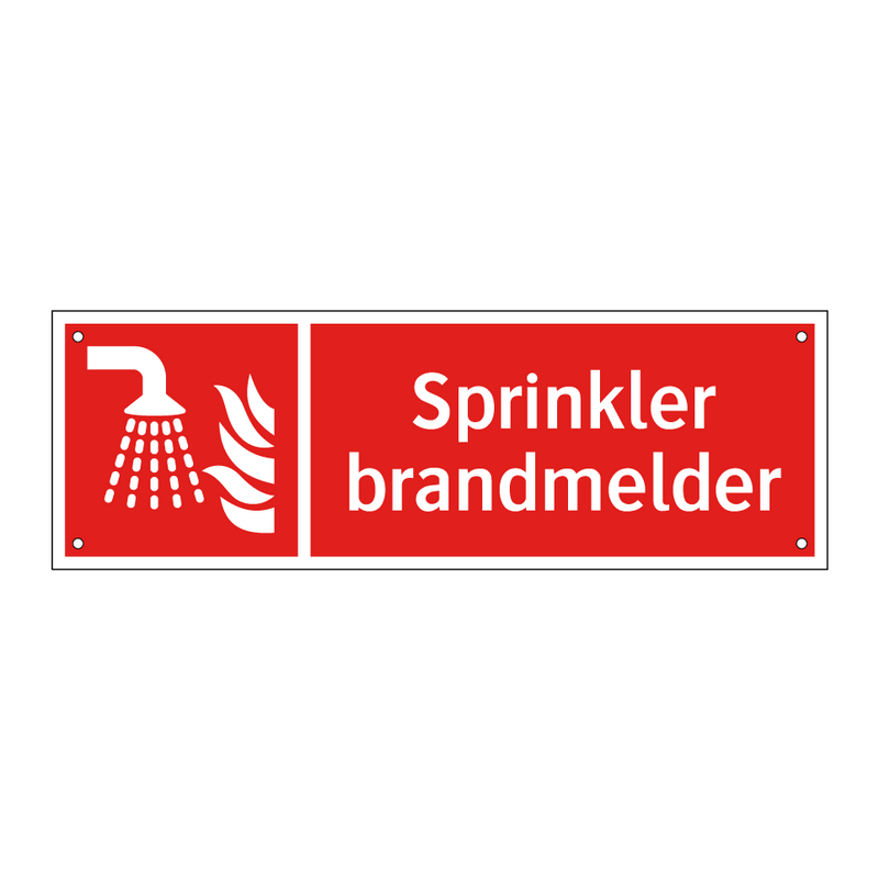 Sprinkler brandmelder