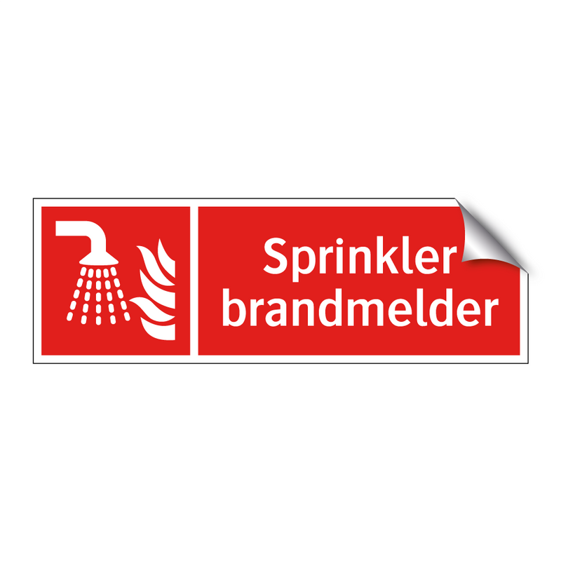 Sprinkler brandmelder