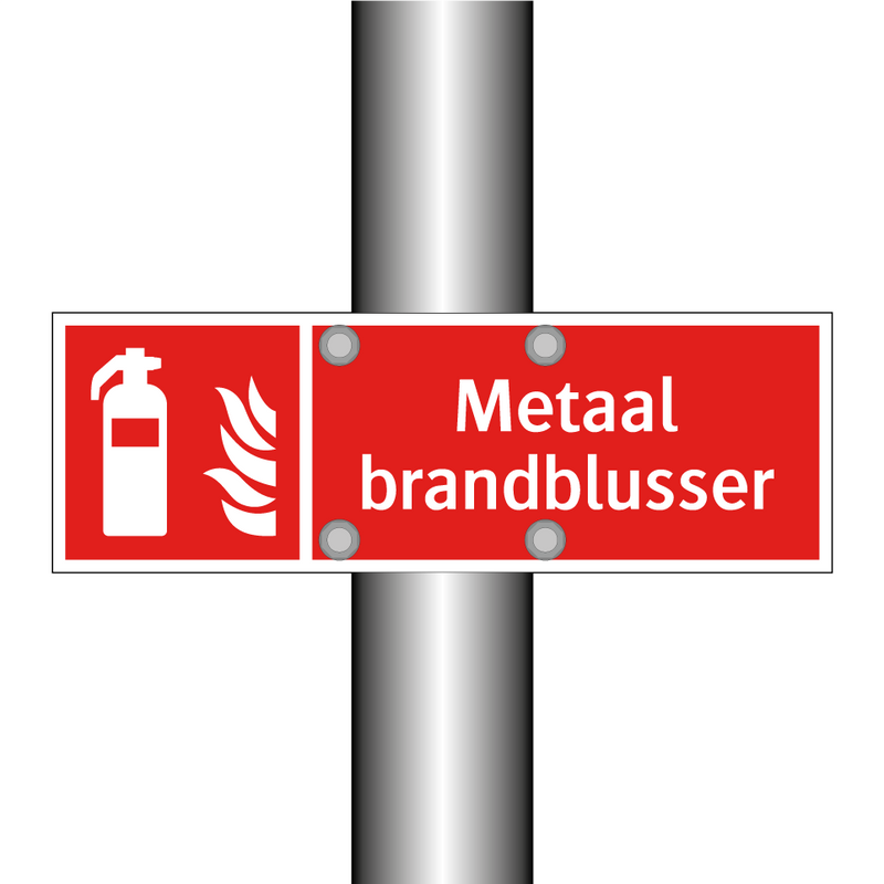 Metaal brandblusser