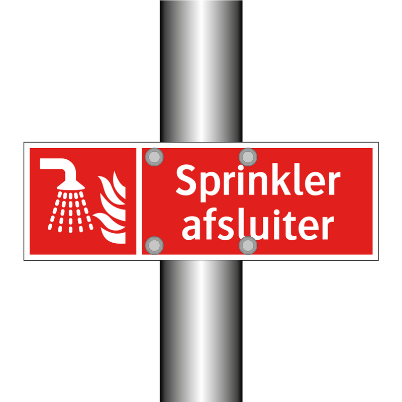 Sprinkler afsluiter