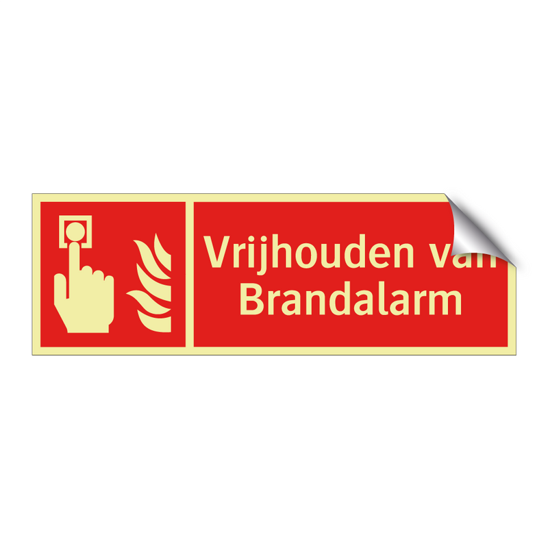 Vrijhouden van Brandalarm