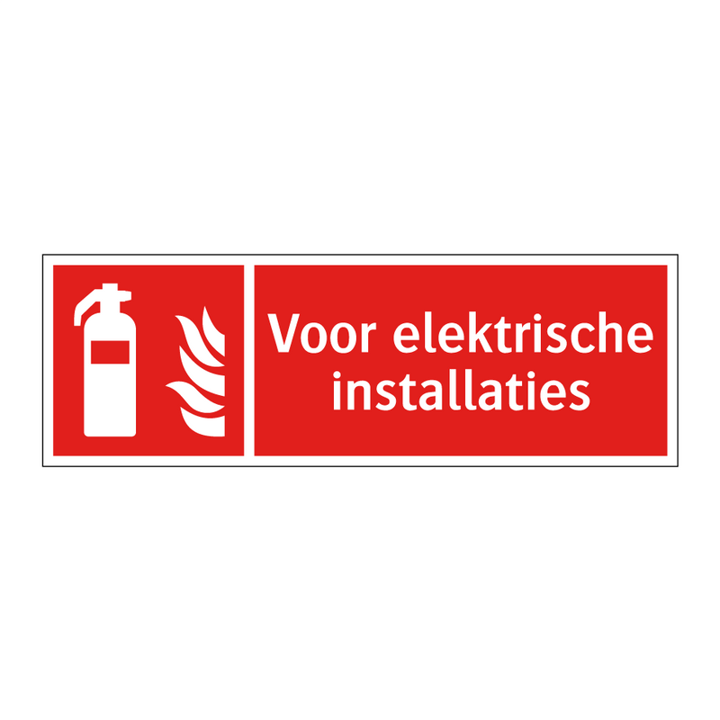 Voor elektrische installaties