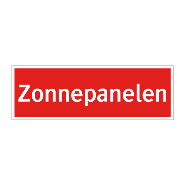 Zonnepanelen