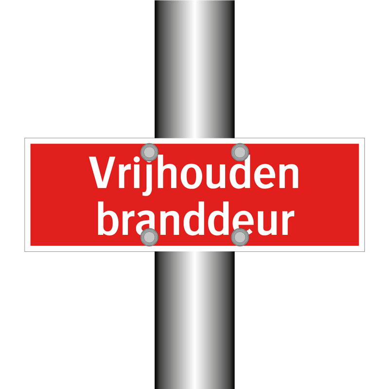 Vrijhouden branddeur