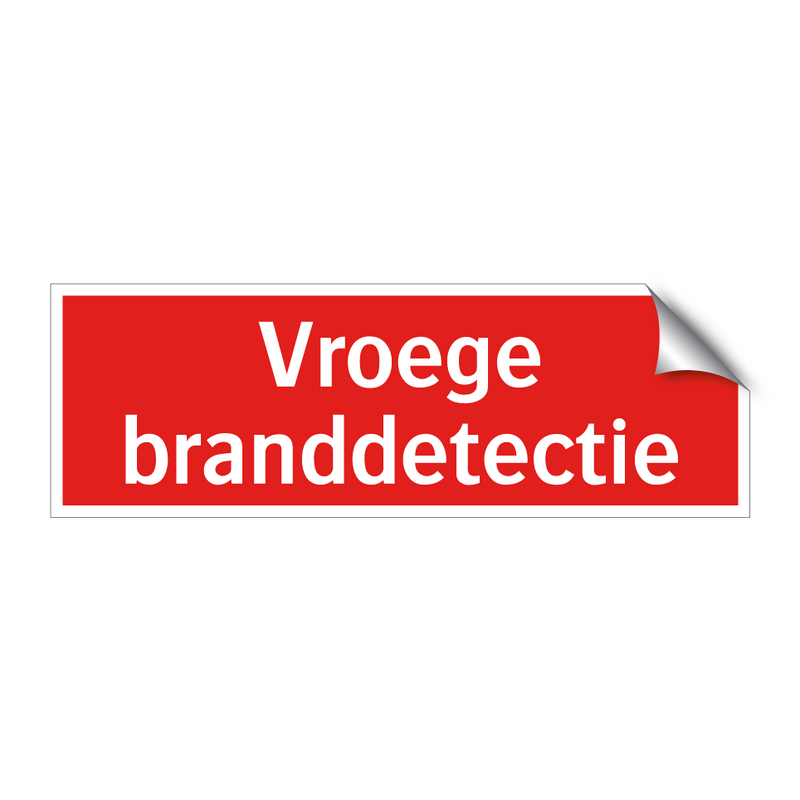 Vroege branddetectie