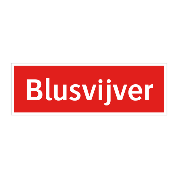 Blusvijver