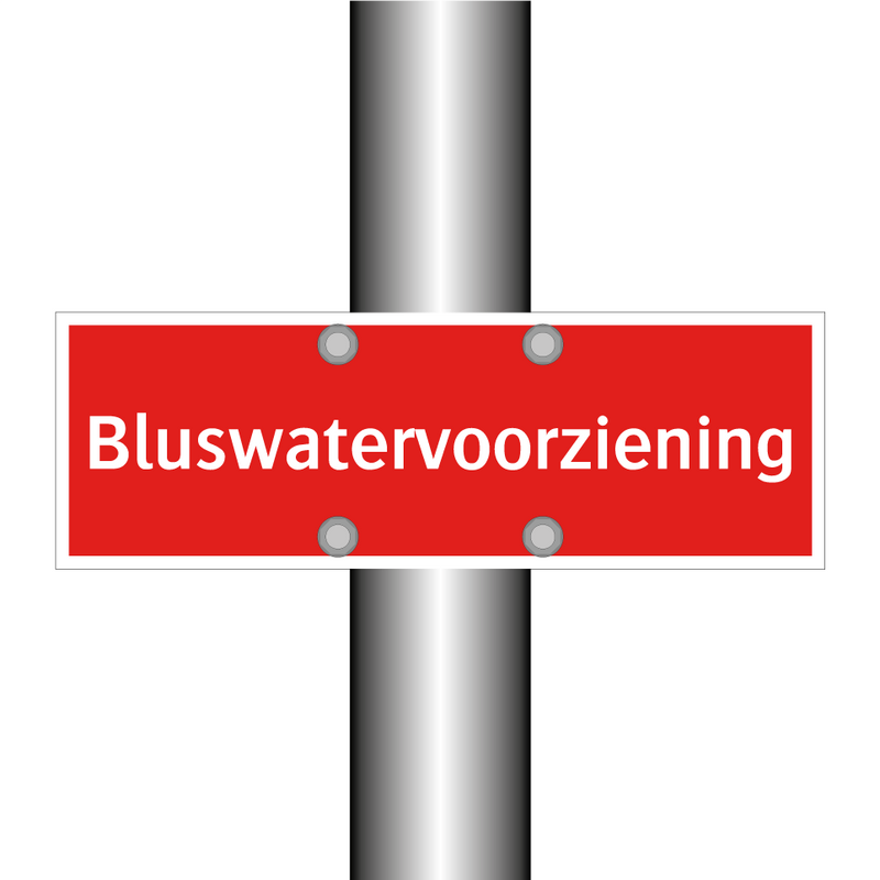 Bluswatervoorziening