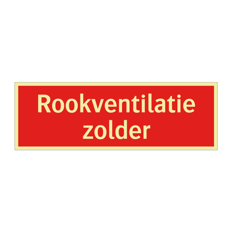 Rookventilatie zolder