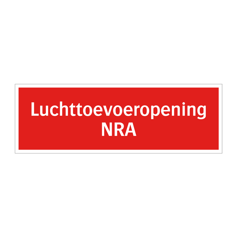 Luchttoevoeropening NRA