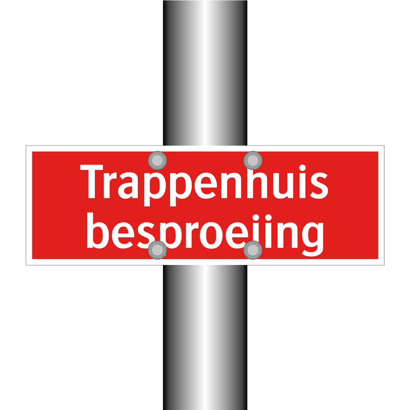 Trappenhuis besproeiing