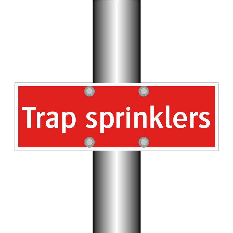 Trap sprinklers