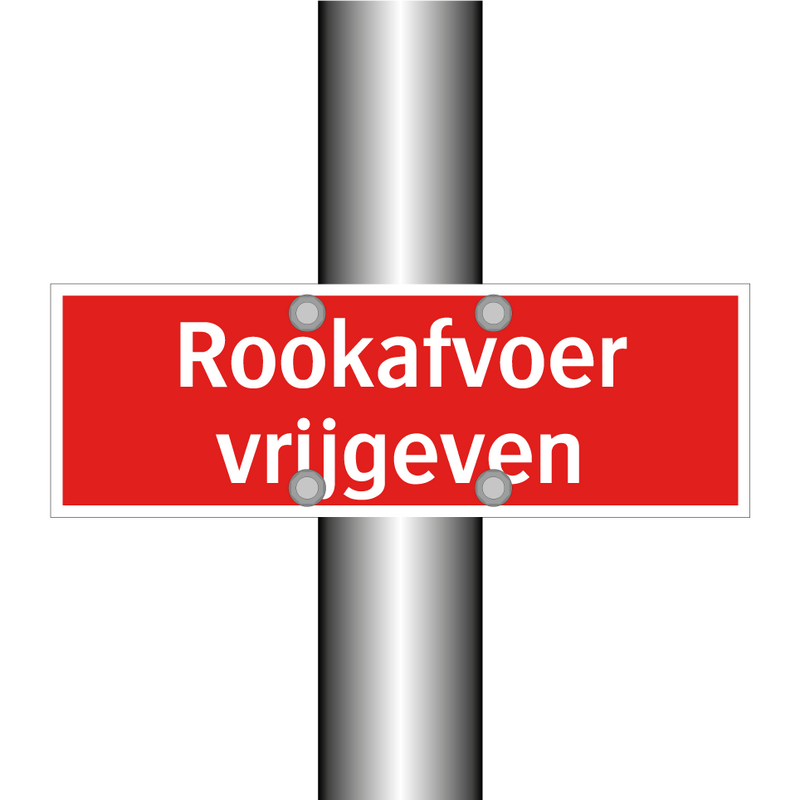 Rookafvoer vrijgeven