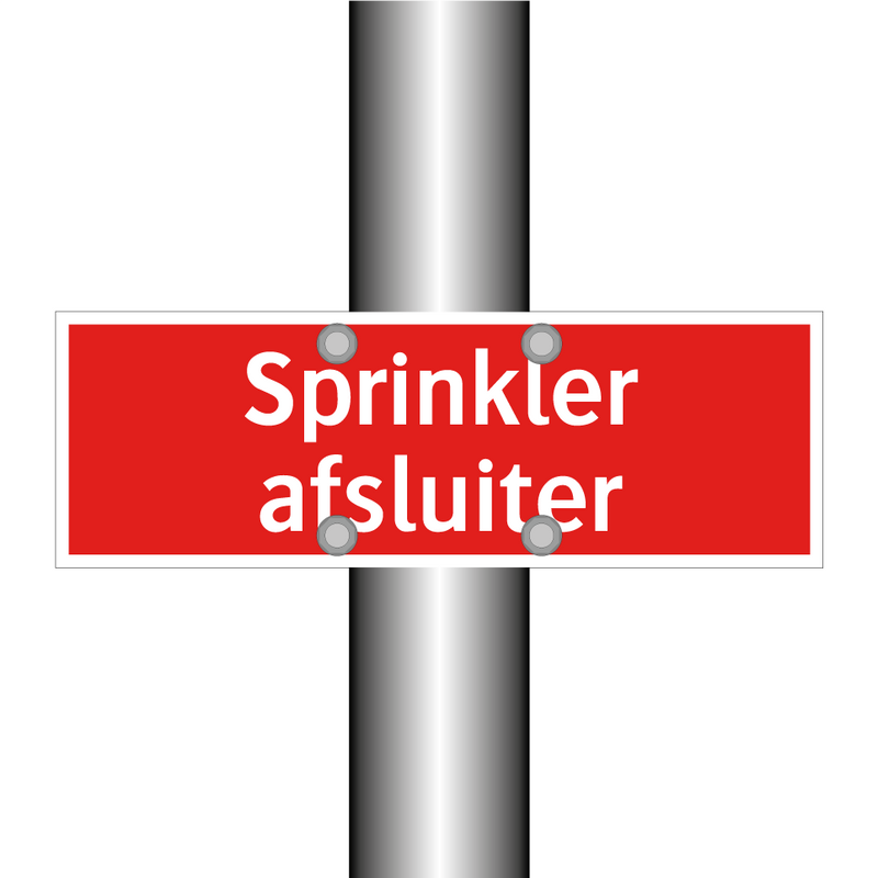 Sprinkler afsluiter