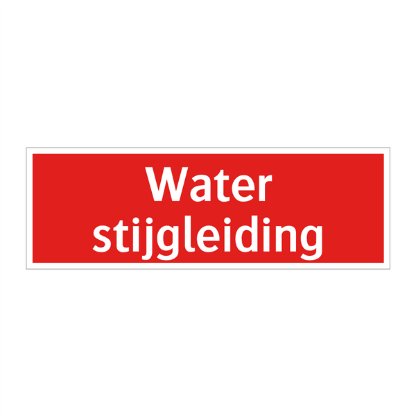 Water stijgleiding