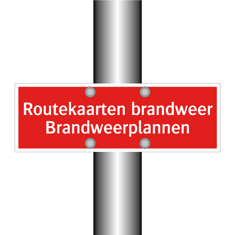 Routekaarten brandweer Brandweerplannen