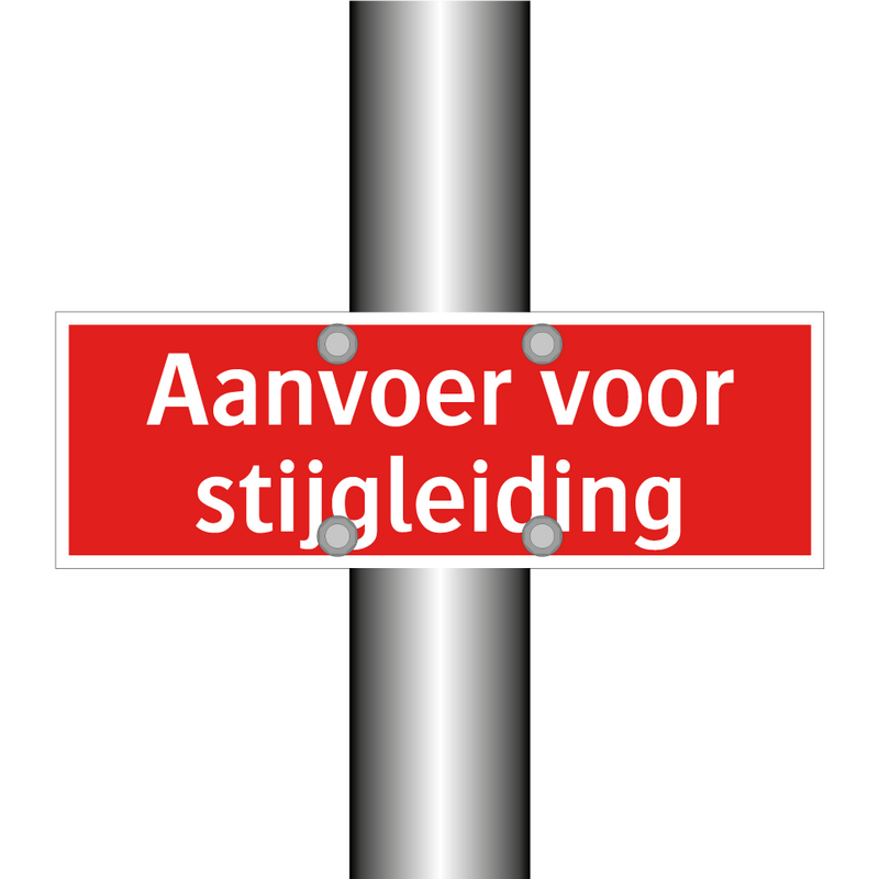 Aanvoer voor stijgleiding