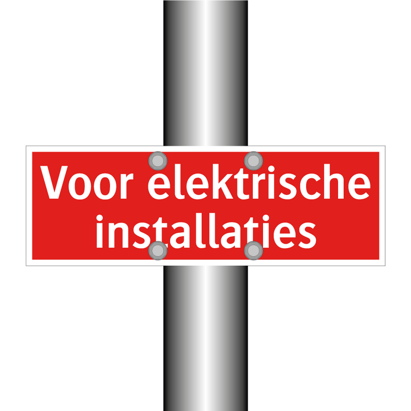 Voor elektrische installaties