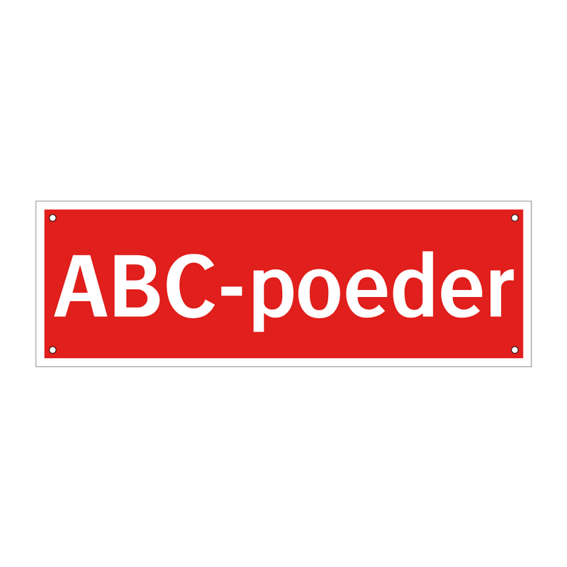 ABC-poeder