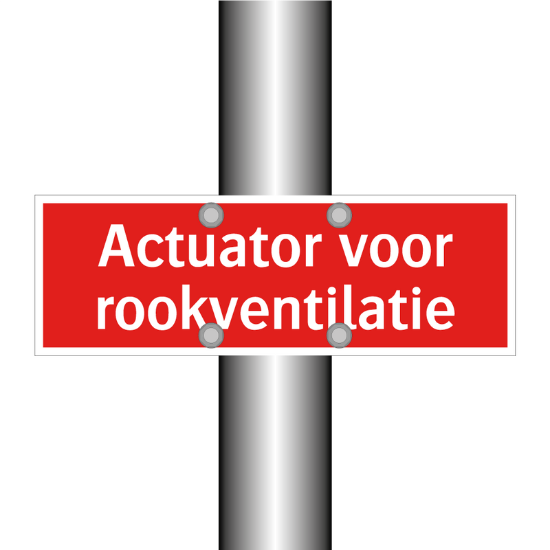 Actuator voor rookventilatie