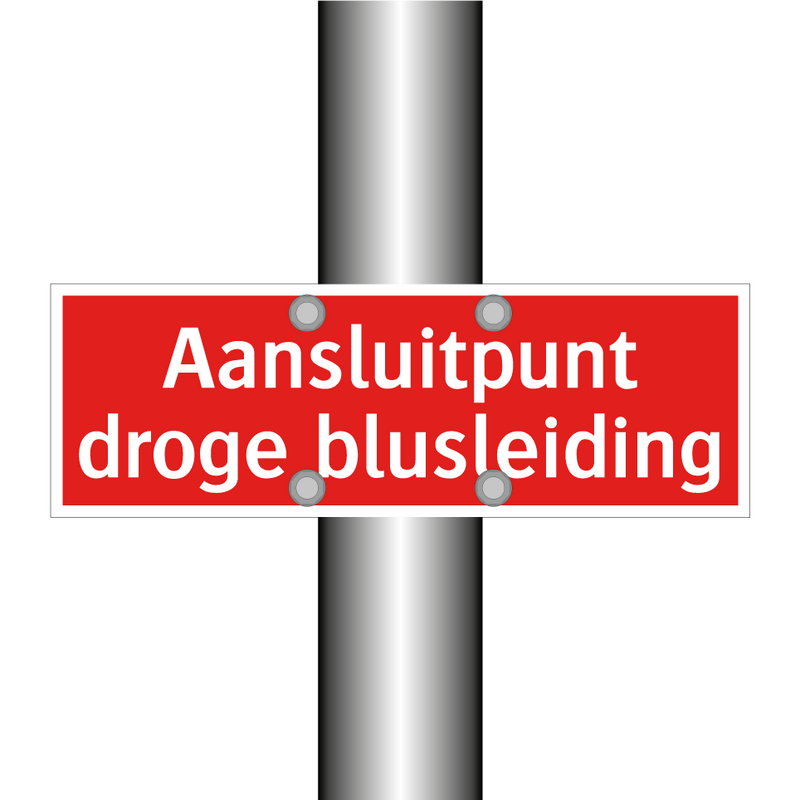 Aansluitpunt droge blusleiding