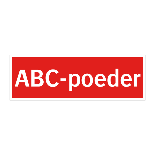 ABC-poeder