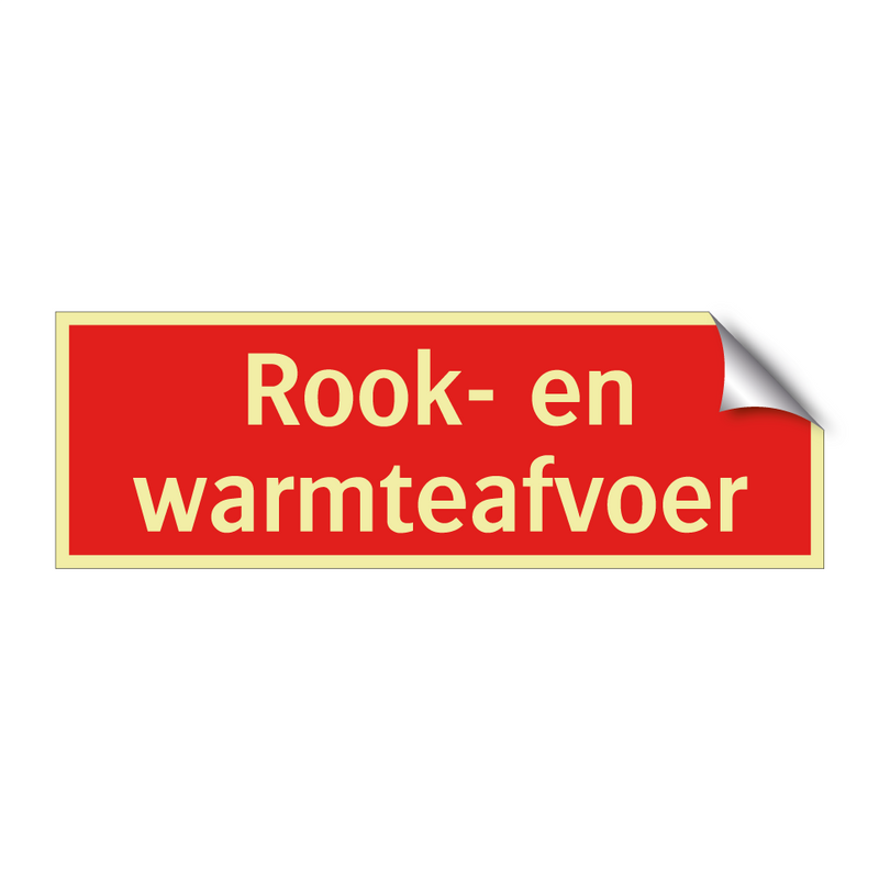 Rook- en warmteafvoer