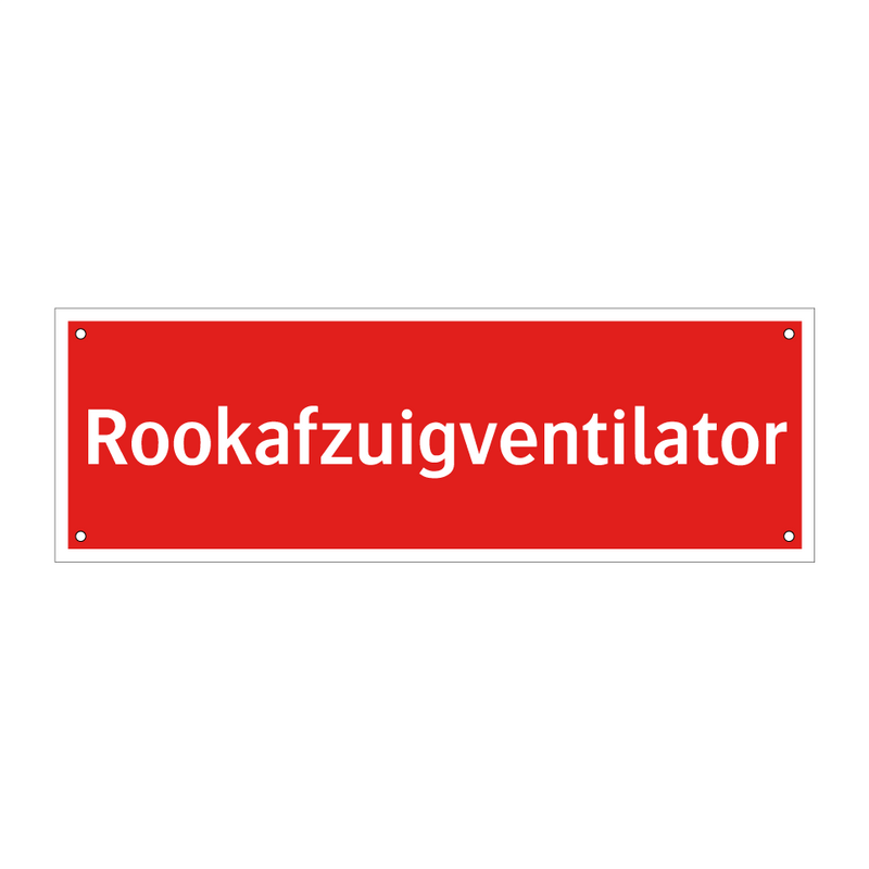 Rookafzuigventilator