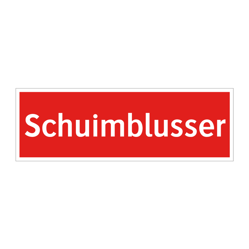 Schuimblusser