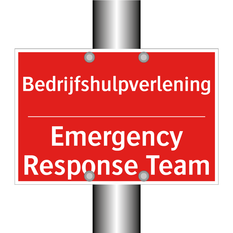 Bedrijfshulpverlening - Emergency Response Team