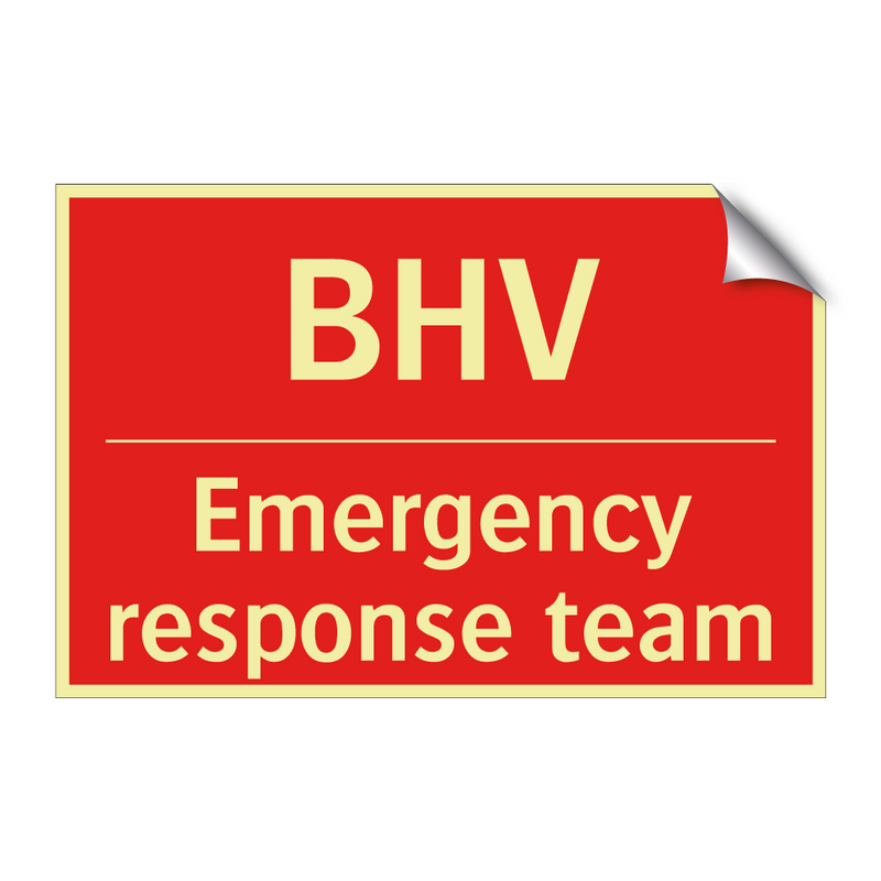 BHV - Emergency response team