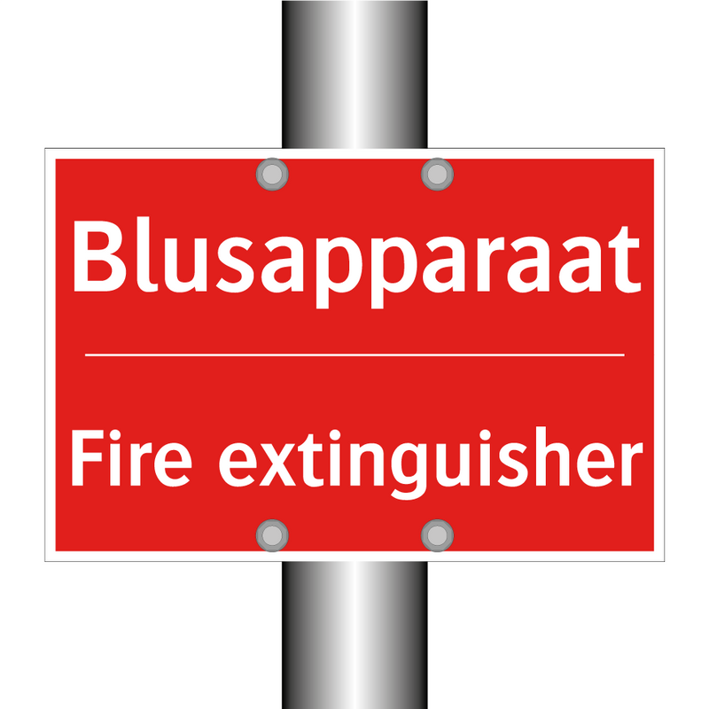 Blusapparaat - Fire extinguisher