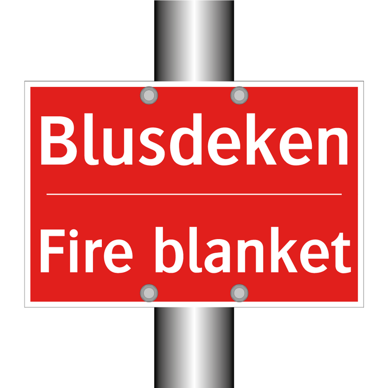 Blusdeken - Fire blanket