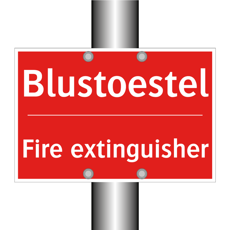 Blustoestel - Fire extinguisher