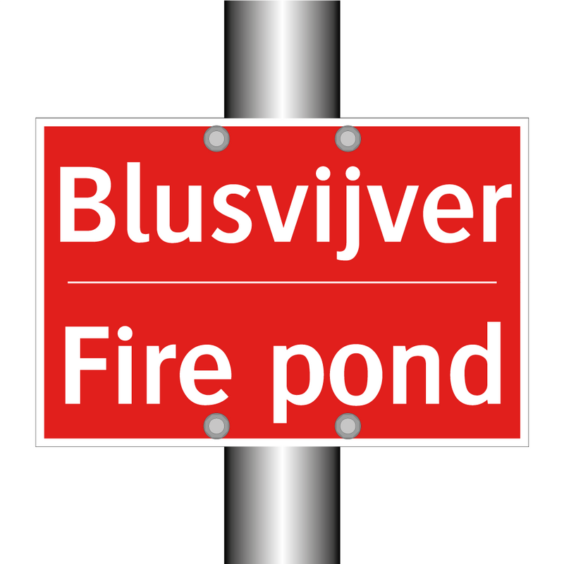 Blusvijver - Fire pond