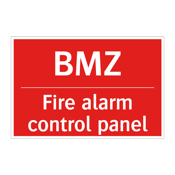 BMZ - Fire alarm control panel