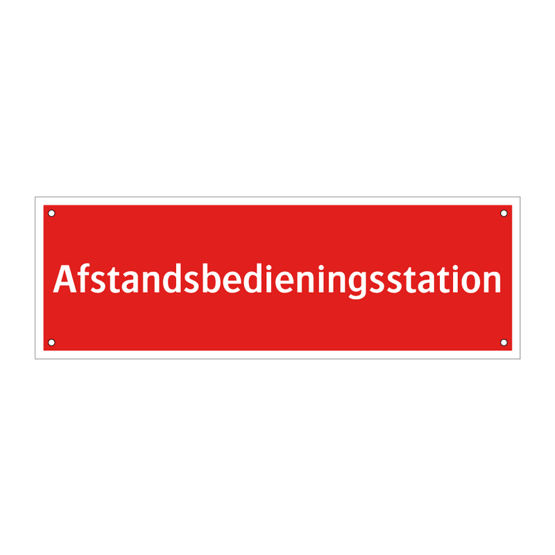 Afstandsbedieningsstation