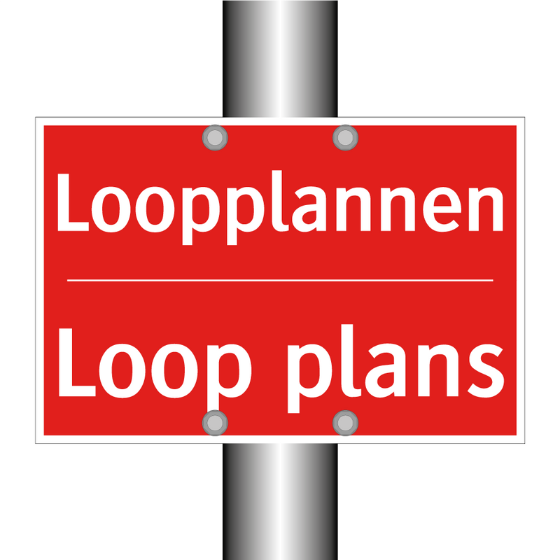 Loopplannen - Loop plans