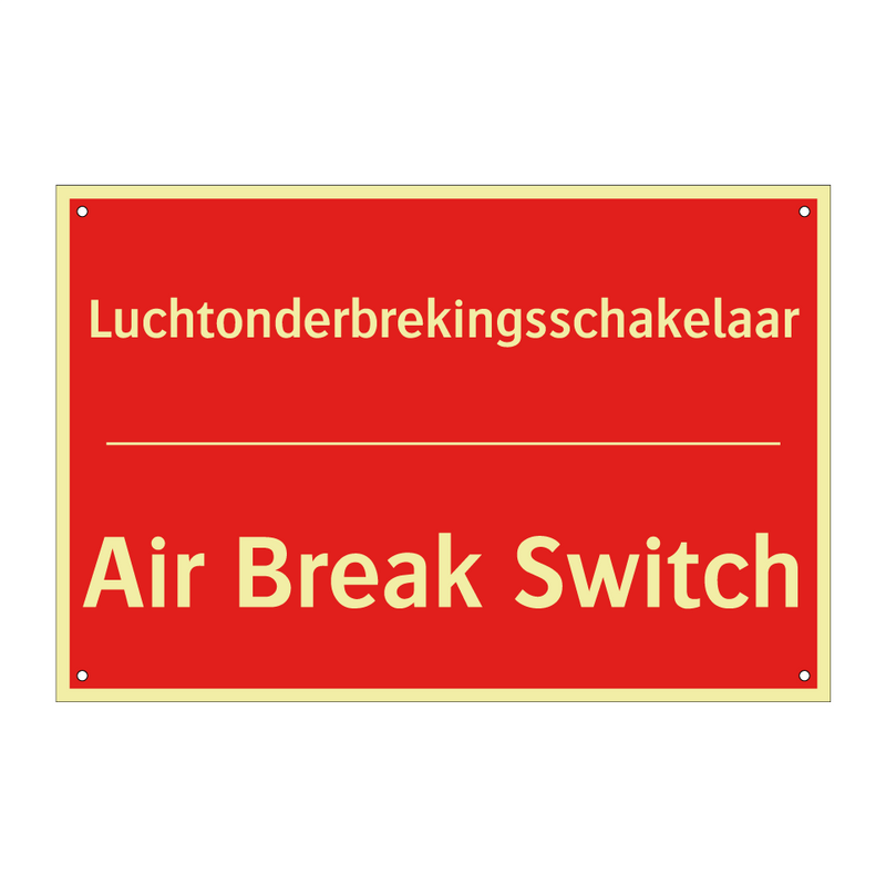 Luchtonderbrekingsschakelaar - Air Break Switch