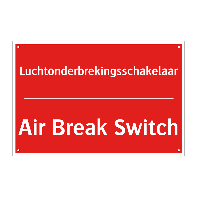 Luchtonderbrekingsschakelaar - Air Break Switch